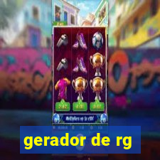 gerador de rg